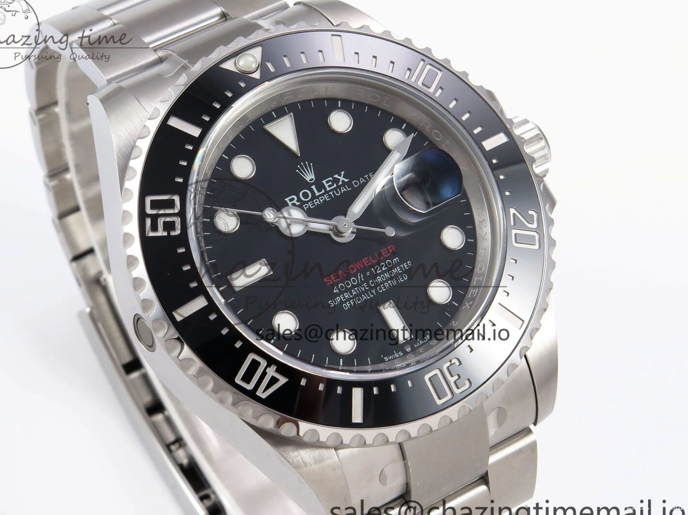 Good Copy Rolex Watches Case 1067 Functional 126600 Clean Bracelet SS Edition Sea-Dweller 904L Best and 1:1 VR 0101